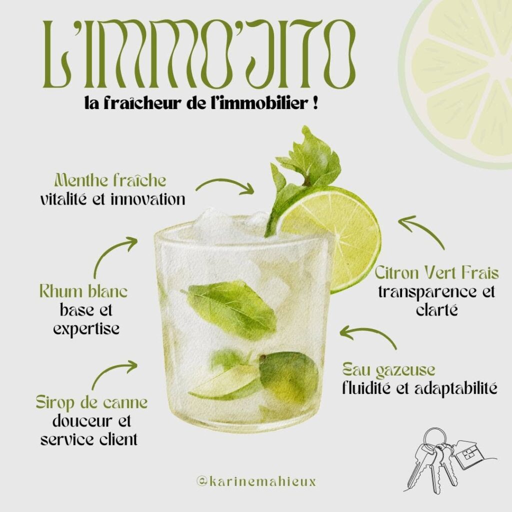 Immo’jito, recette humoristique des qualités d’un professionnel de l’immobilier