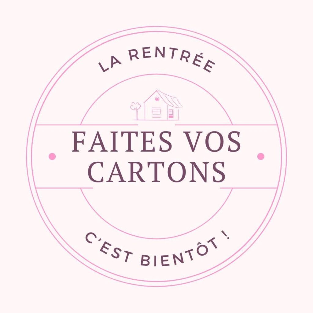 La rentrée : faites vos cartons, visuel immobilier de rentrée