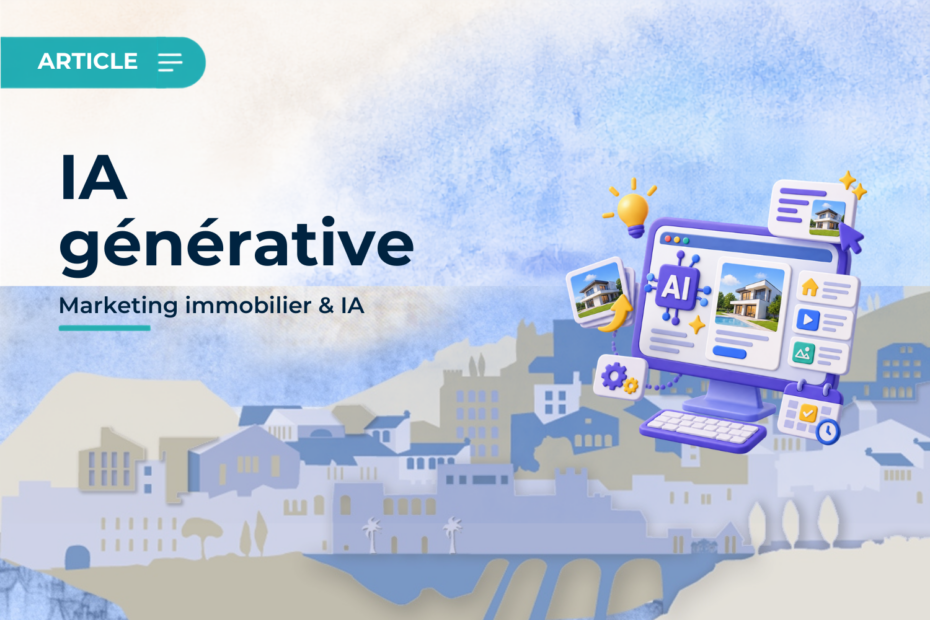 Illustration sur l’IA générative appliquée au marketing immobilier