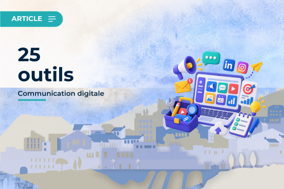 Illustration sur les outils utiles à la communication digitale des professionnels de l’immobilier